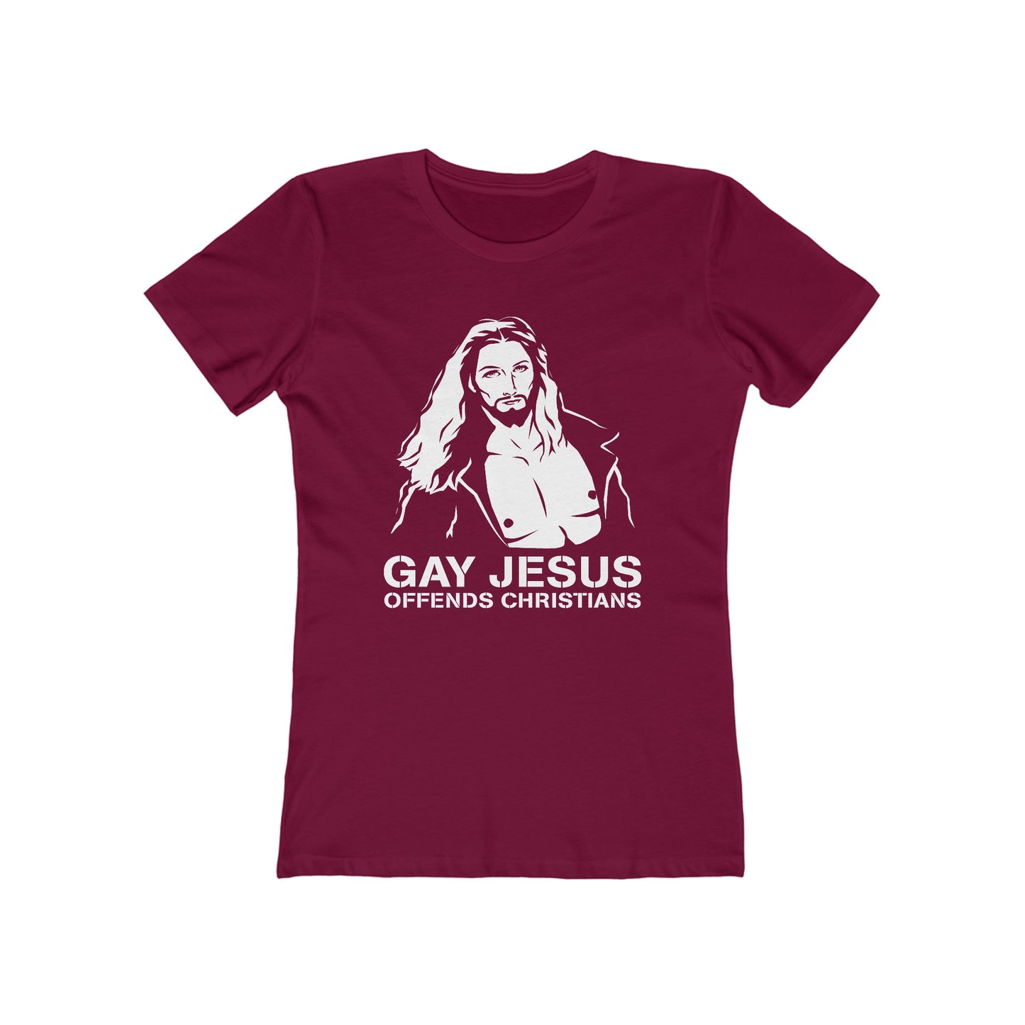 Gay Jesus Offends Christians - Women’s T-Shirt