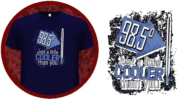 98.5 DEGREES - JUST A LITTLE COOLER THAN YOU