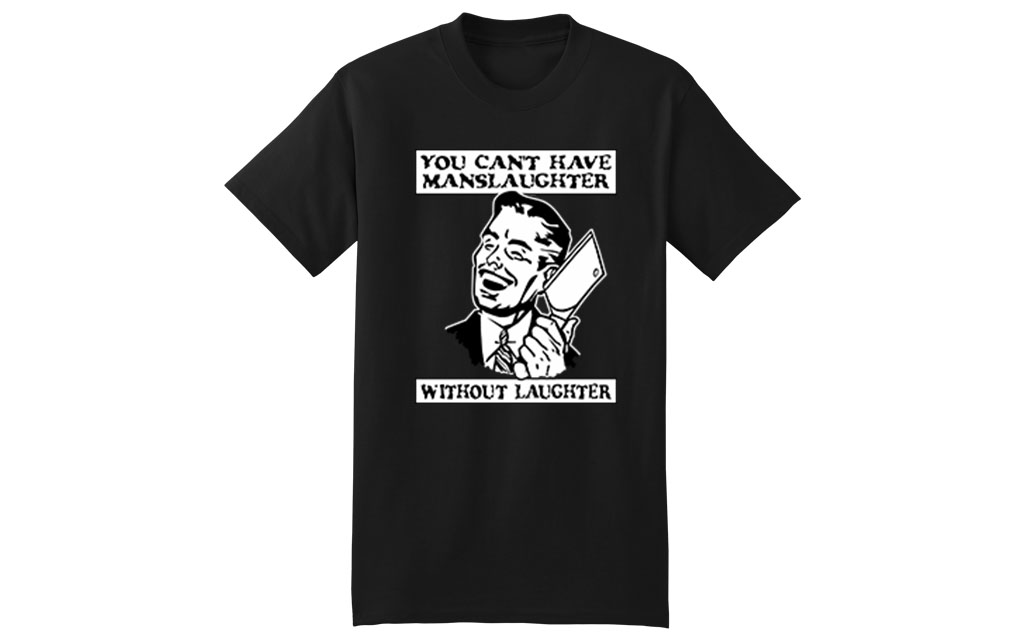 Funny shirt with 50's style illustration and sarcastic slogan shirts for men 