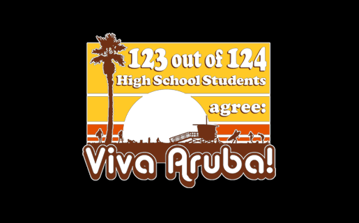 123 OUT OF 124 HIGH SCHOOL STUDENTS AGREE: VIVA ARUBA!