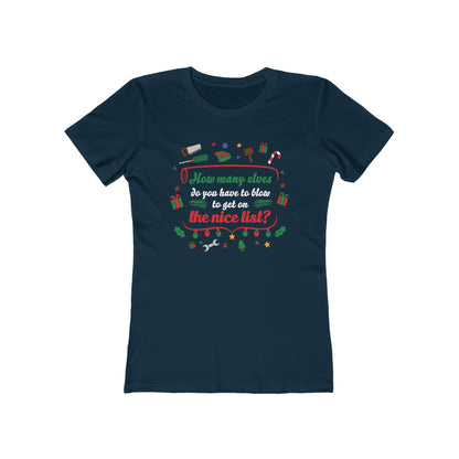 How Many Elves Do You Have To Blow - Women’s T-Shirt