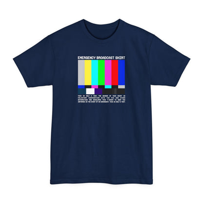 Emergency Broadcast Shirt - Men's Tall T-Shirt