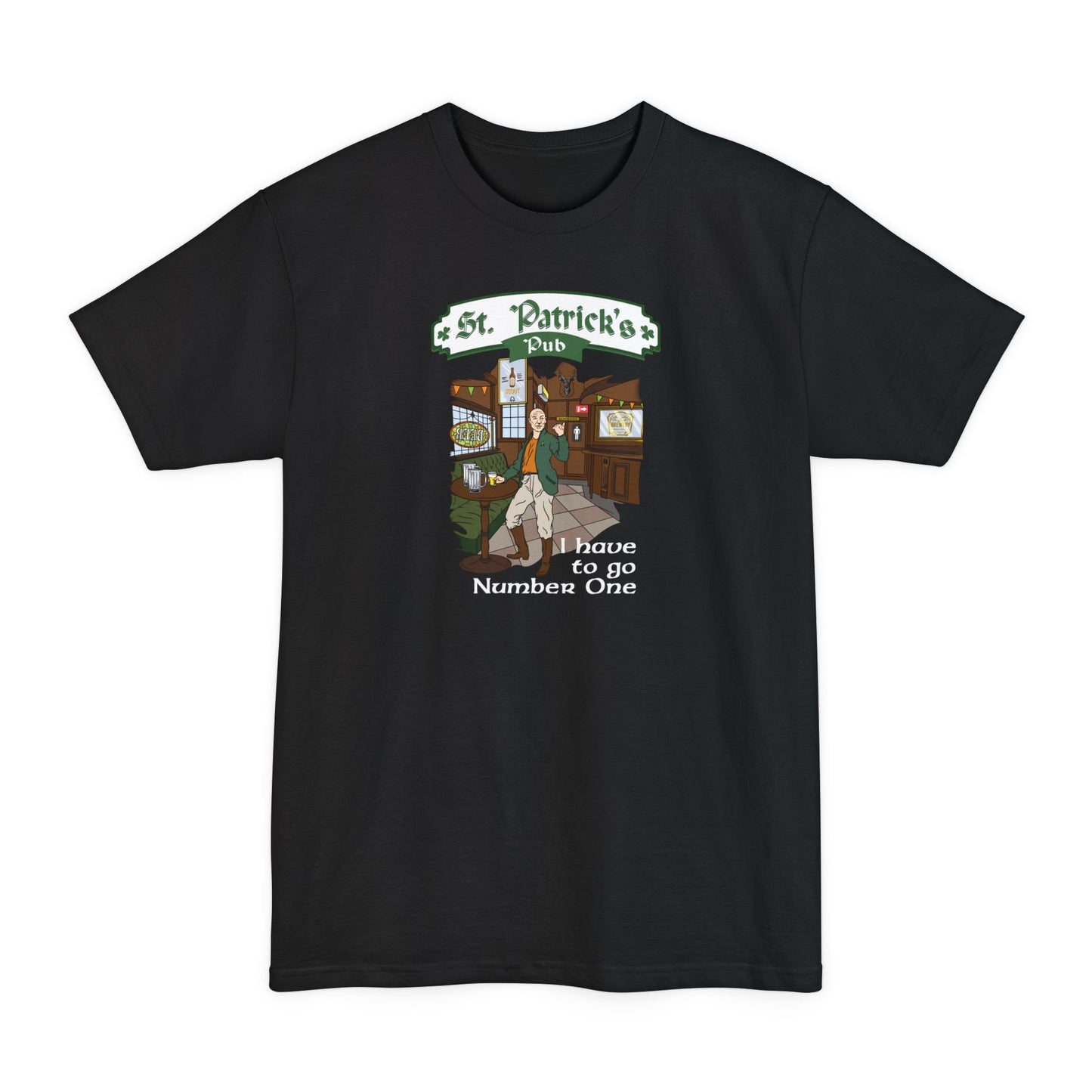 St. Patrick's Pub (Jean-Luc Picard) - Men's Tall T-Shirt