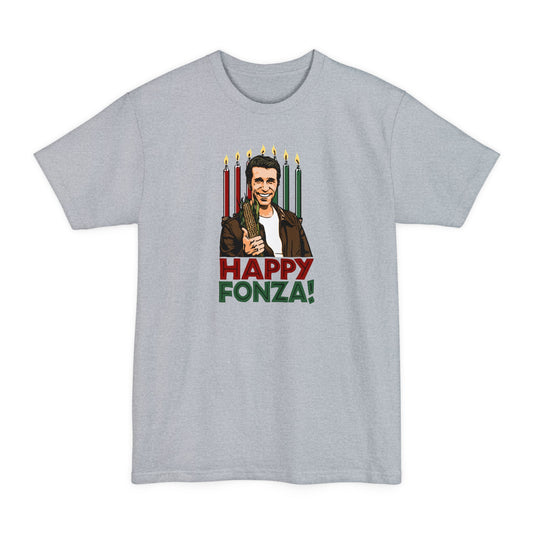 Happy Fonza! - Men's Tall T-Shirt