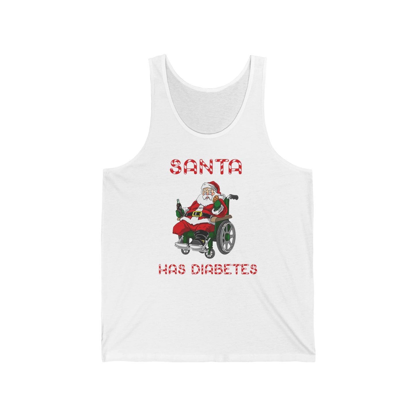 Santa Has Diabetes - Unisex Tank