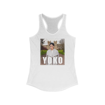 Yoko (Markle) Parody - Women’s Racerback Tank
