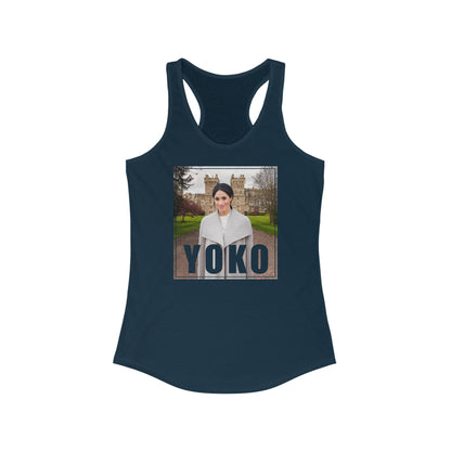 Yoko (Markle) Parody - Women’s Racerback Tank