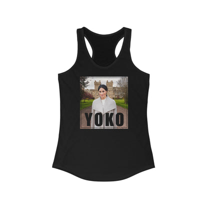 Yoko (Markle) Parody - Women’s Racerback Tank