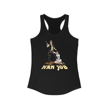 Han Job (Han Solo Princess Leia) - Women’s Racerback Tank