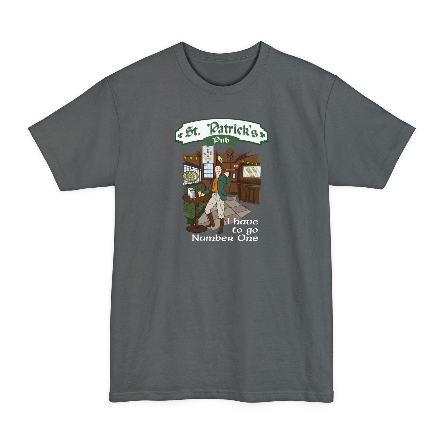 St. Patrick's Pub (Jean-Luc Picard) - Men's Tall T-Shirt
