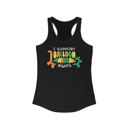 I Support Balloon Animal Rights - Women’s Racerback Tank