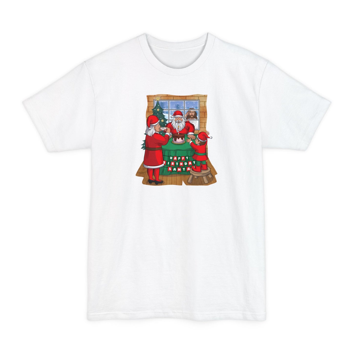 Happy Birthday Santa - Men's Tall T-Shirt