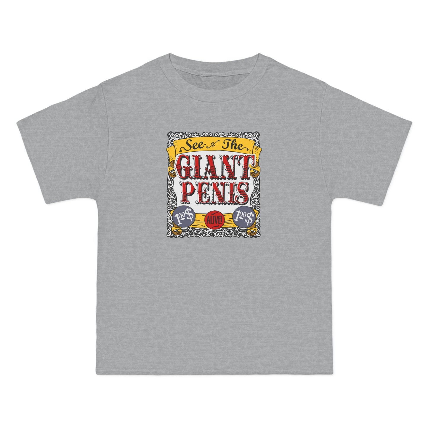 See The Giant Penis - Men's Heavyweight T-Shirt