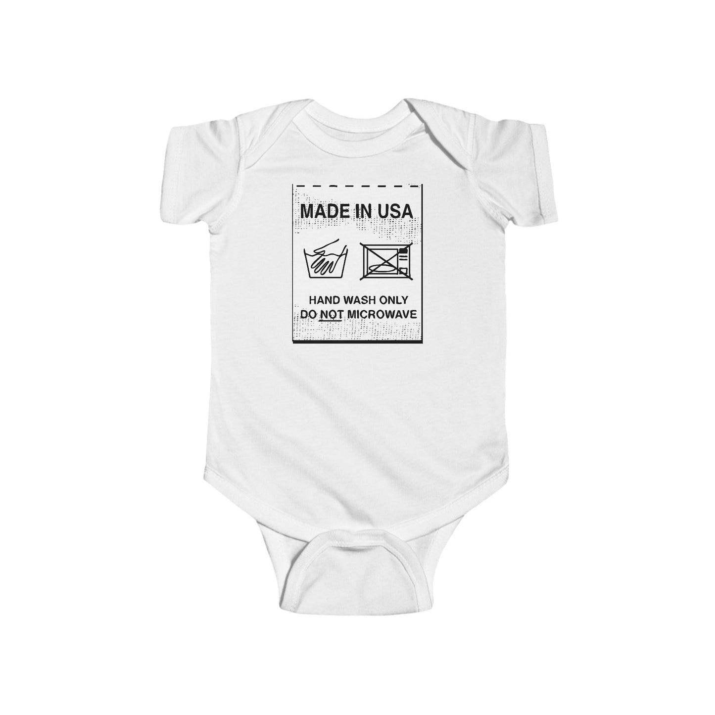 Baby Care Instructions - Baby Onesie