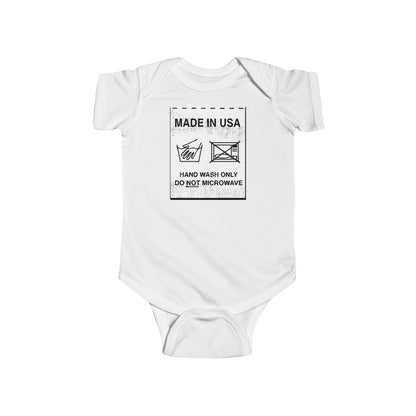 Baby Care Instructions - Baby Onesie