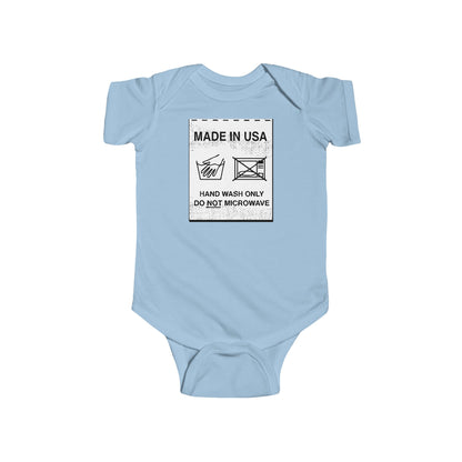 Baby Care Instructions - Baby Onesie
