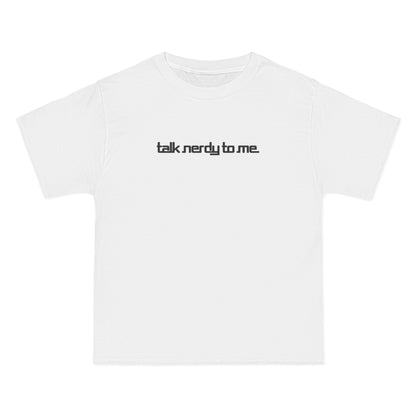 Talk Nerdy To Me - Men's Heavyweight T-Shirt
