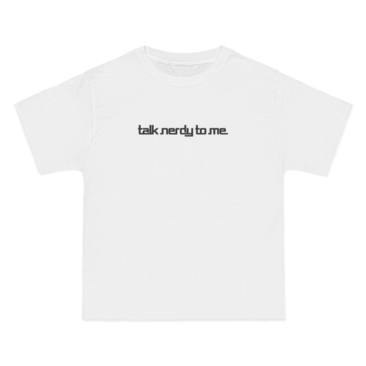 Talk Nerdy To Me - Men's Heavyweight T-Shirt