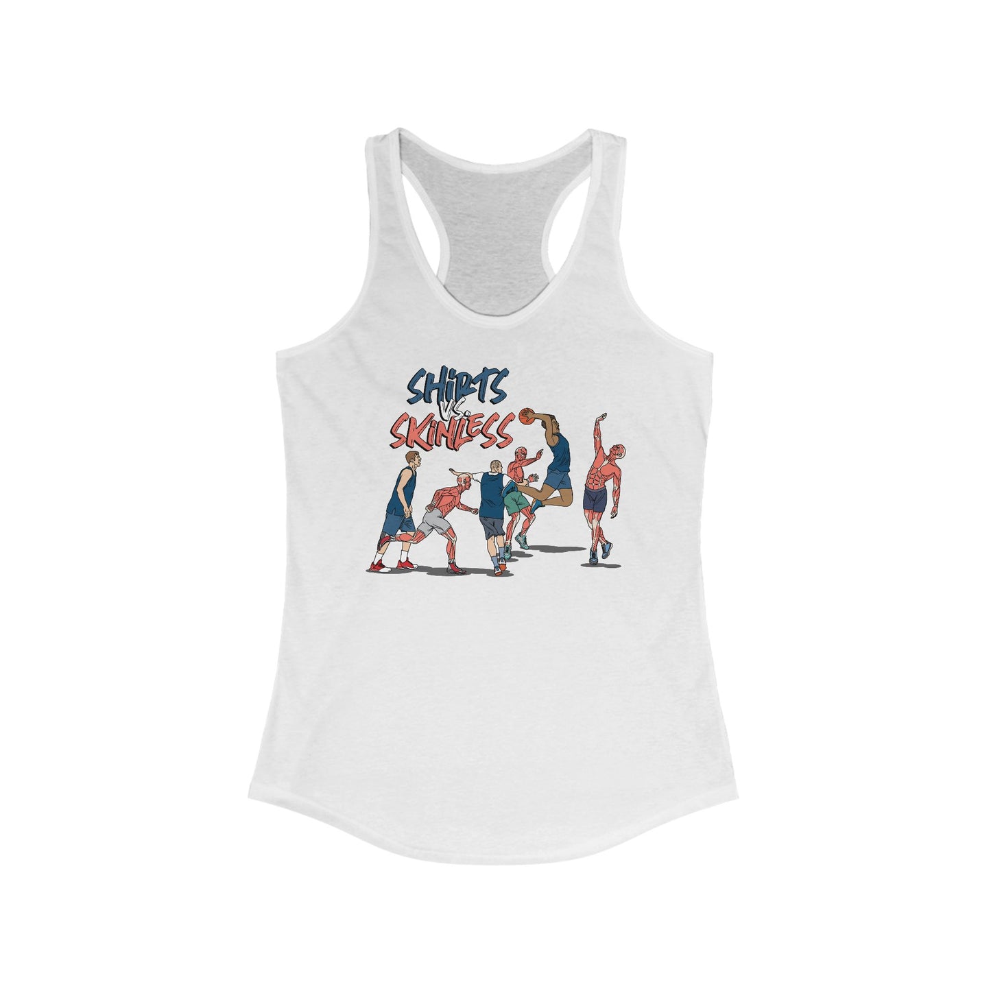 Shirts Vs. Skinless -  Women’s Racerback Tank