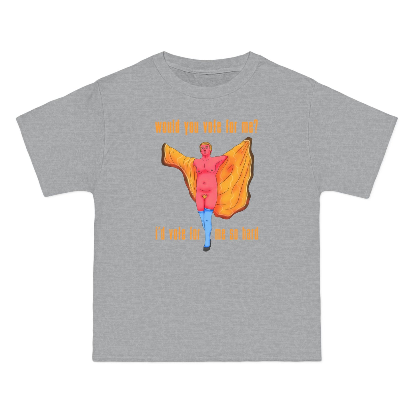 Trump - I'd Vote For Me (Buffalo Bill) - Men's Heavyweight T-Shirt