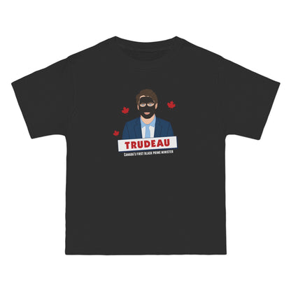 Trudeau - Canada's First Black Prime Minister - Men's Heavyweight T-Shirt