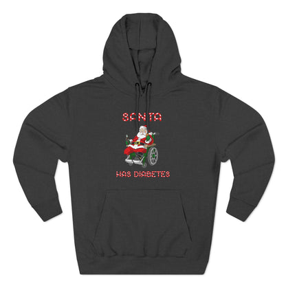 Santa Has Diabetes - Hoodie