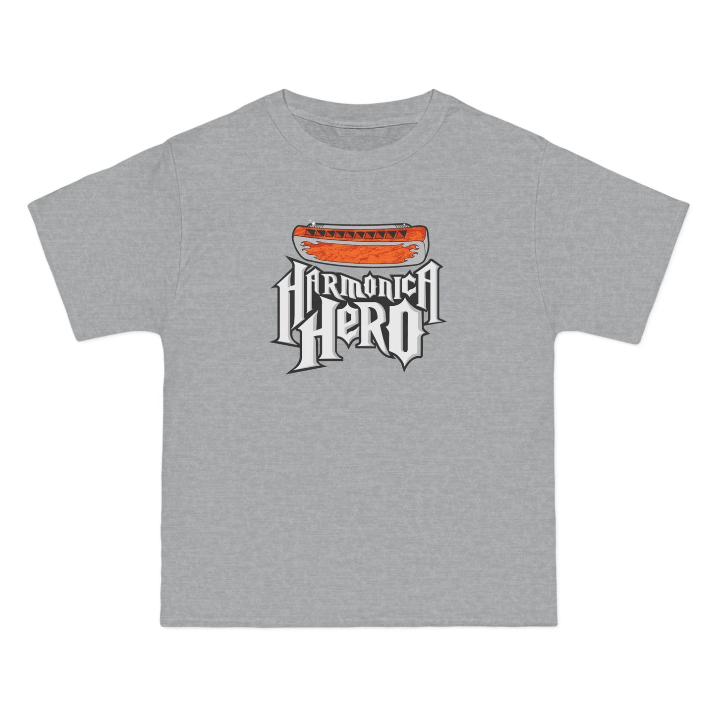Harmonica Hero - Men's Heavyweight T-Shirt