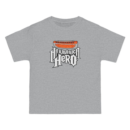 Harmonica Hero - Men's Heavyweight T-Shirt