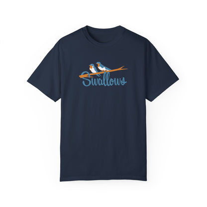 Swallows - Men's Heavyweight Garment-Dyed T-Shirt