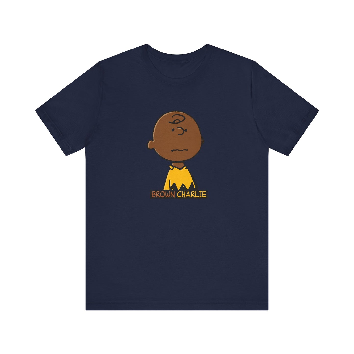 Brown Charlie  - Men's T-Shirt