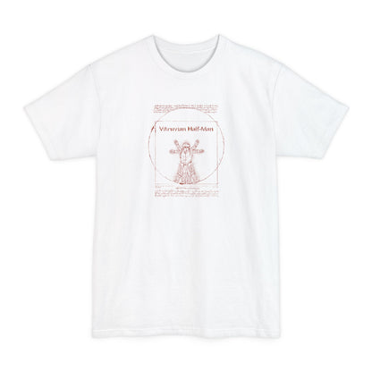 Vitruvian Half-Man - Men's Tall T-Shirt