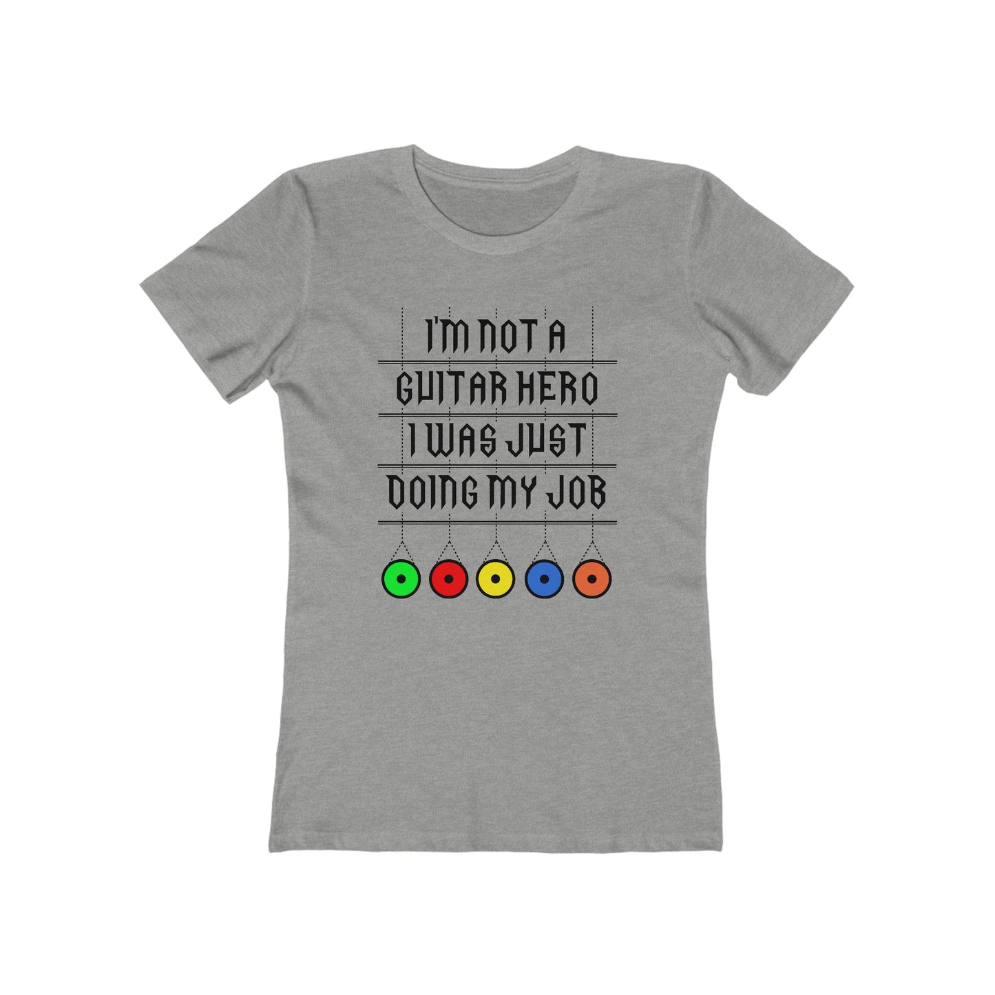 I'm Not A Guitar Hero I Was Just Doing My Job - Women’s T-Shirt