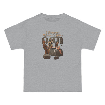 I Support Women's Rites - Men's Heavyweight T-Shirt
