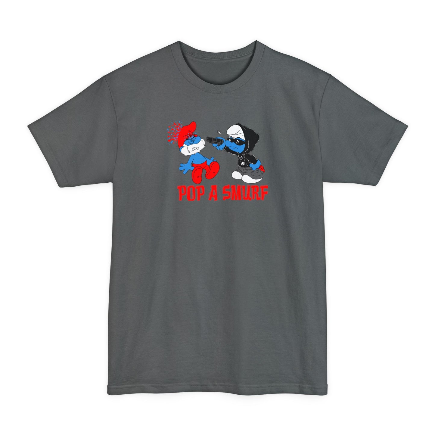 Pop A Smurf - Men's Tall T-Shirt