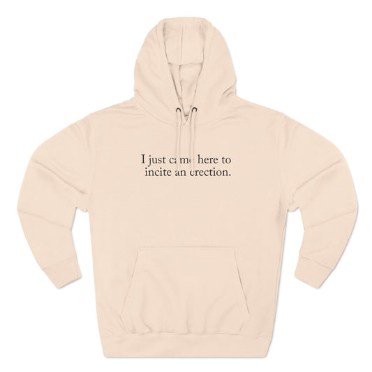 I Just Came Here To Incite An Erection - Hoodie