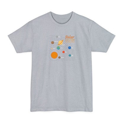 The Solar System Of Juvenile Puns - Men's Tall T-Shirt