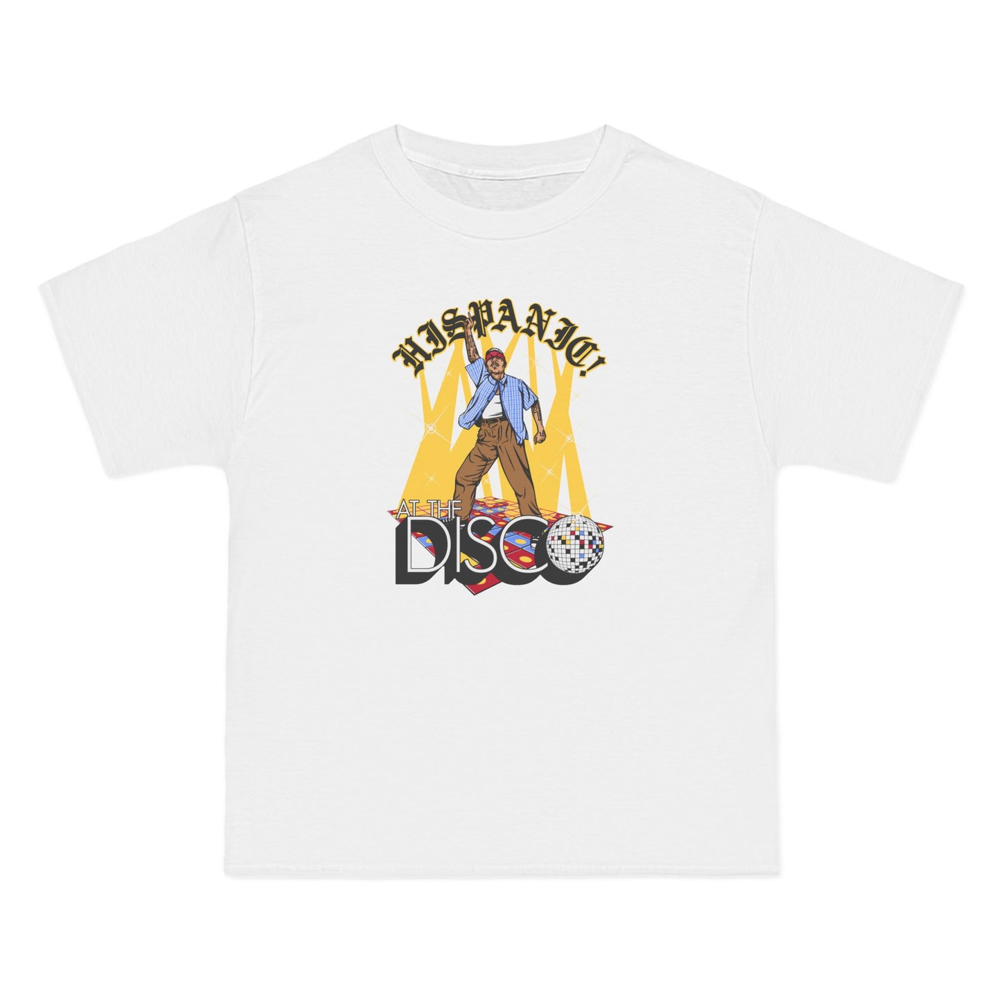 Hispanic! At The Disco - Men's Heavyweight T-Shirt