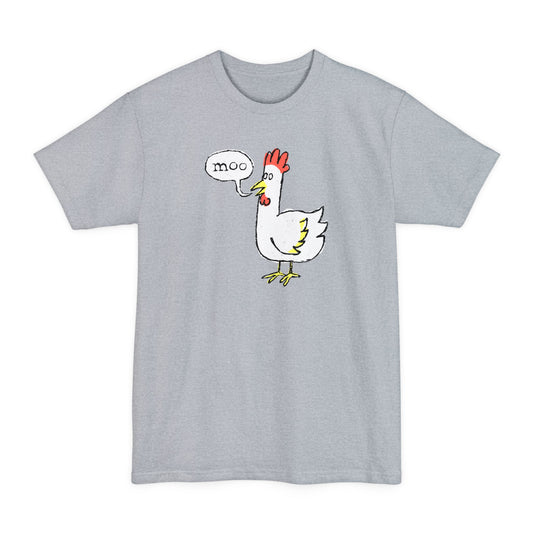Moo (Chicken) - Men's Tall T-Shirt