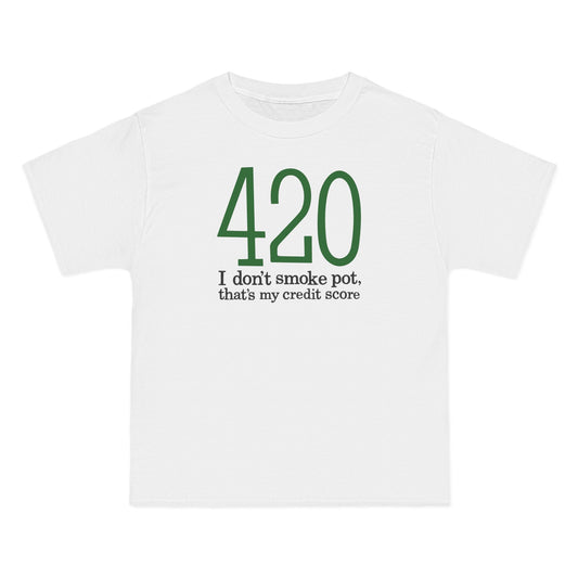 420 - I Don't Smoke Pot - Men's Heavyweight T-Shirt