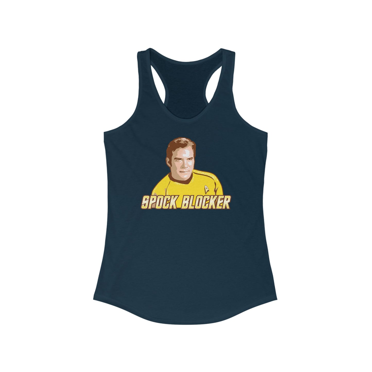 Spock Blocker - Women’s Racerback Tank