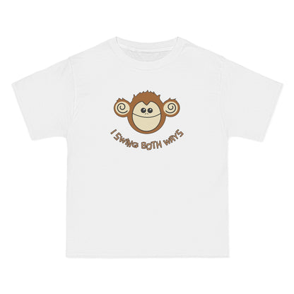 I Swing Both Ways - Men's Heavyweight T-Shirt