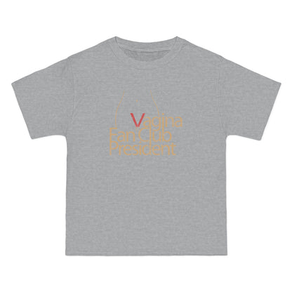 Vagina Fan Club President - Men's Heavyweight T-Shirt
