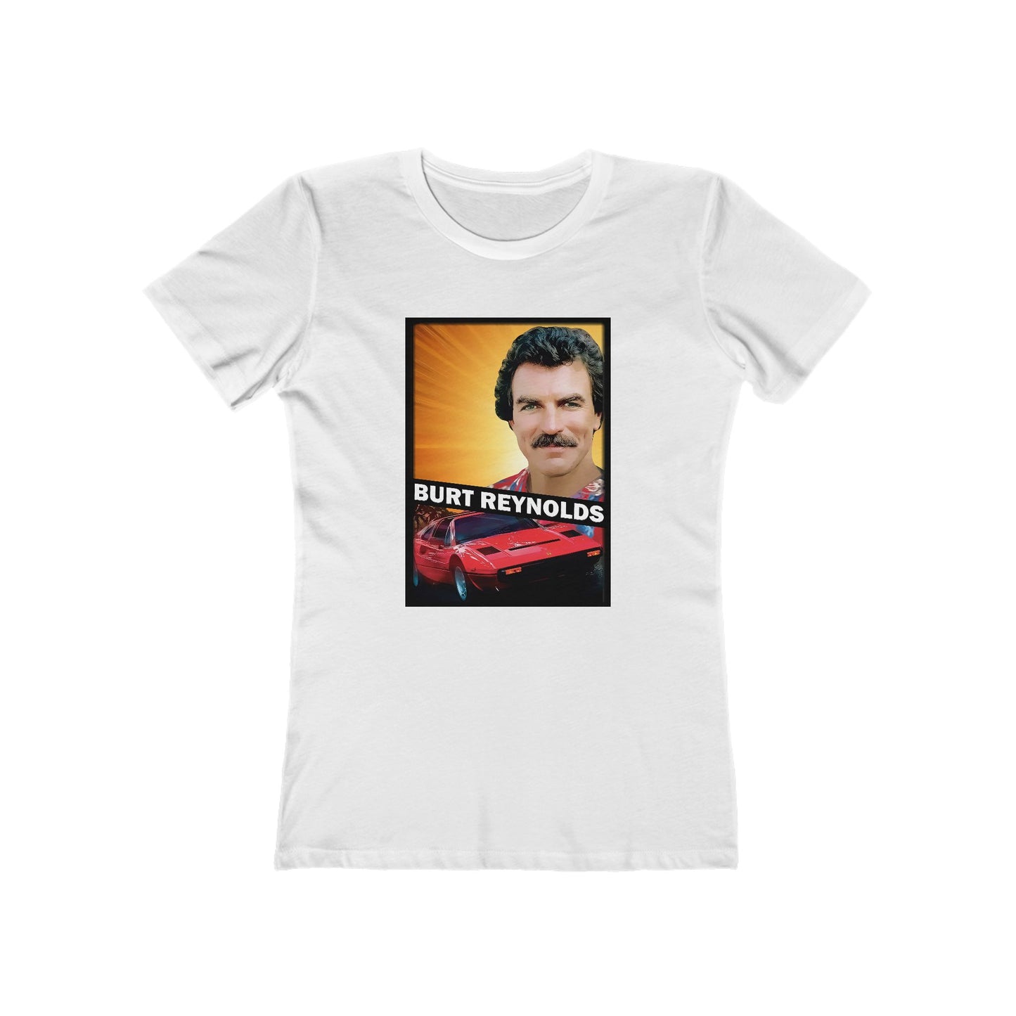 Burt Reynolds (Tom Selleck) - Women's T-Shirt