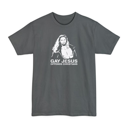 Gay Jesus Offends Christians - Men's Tall T-Shirt
