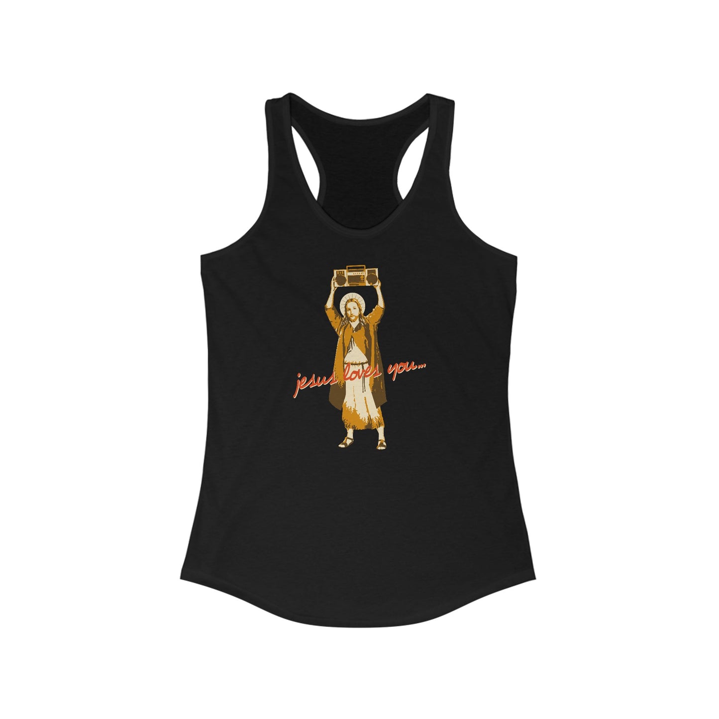 Jesus Loves You  - Women’s Racerback Tank