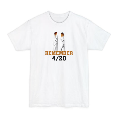 Remember 4/20 - Men's Tall T-Shirt