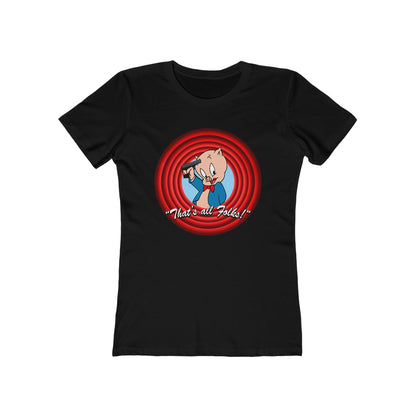 That's All Folks (Porky Pig) - Women’s T-Shirt