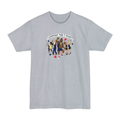 I Support The T Party - Men's Tall T-Shirt