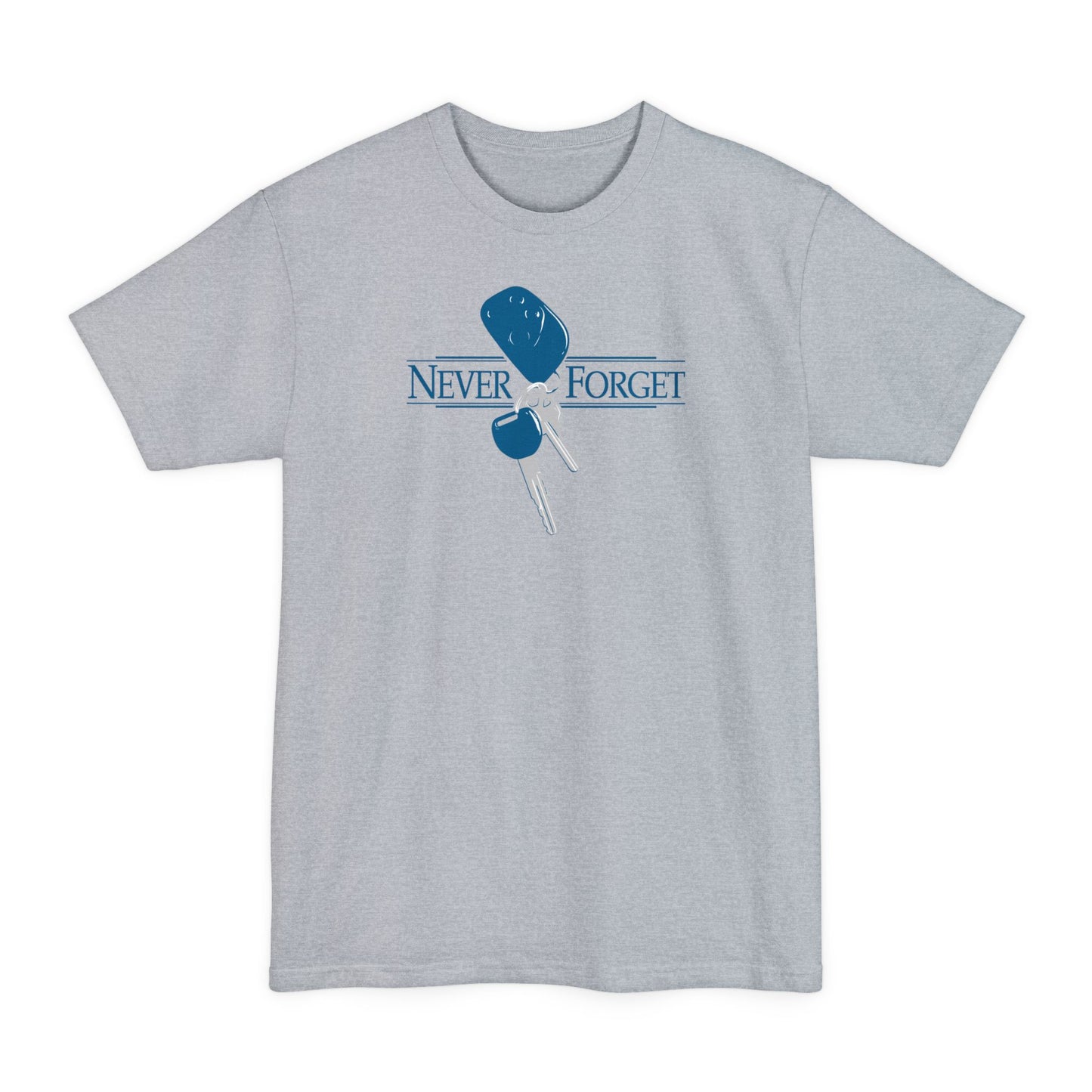Never Forget (Keys) - Men's Tall T-Shirt