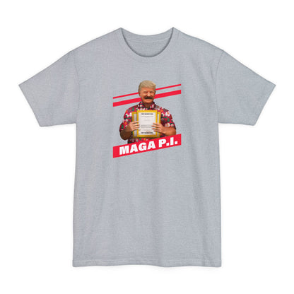 Maga P.I. (Donald Trump) - Men's Tall T-Shirt